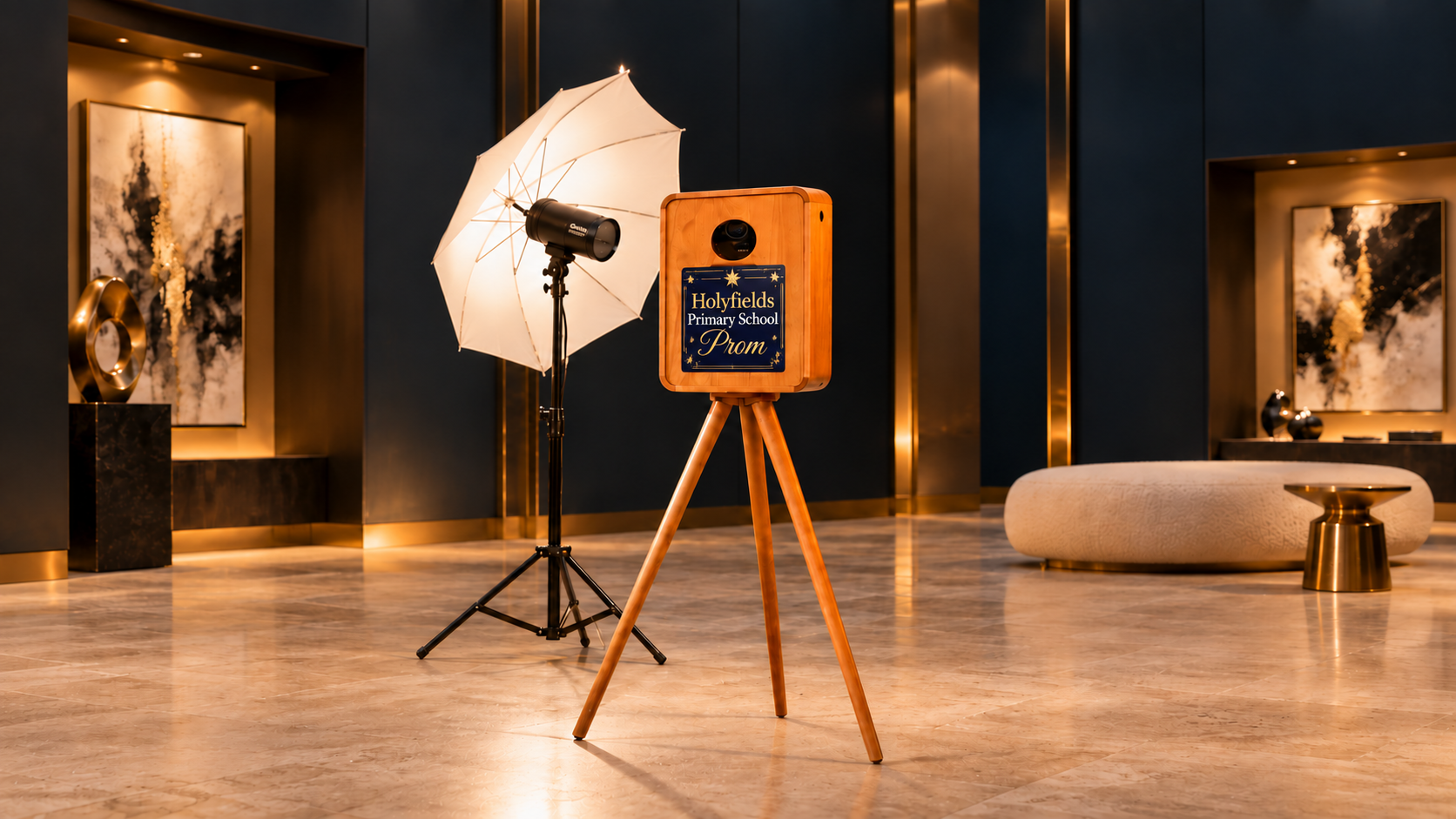 Wooden Vintage Photo Booth