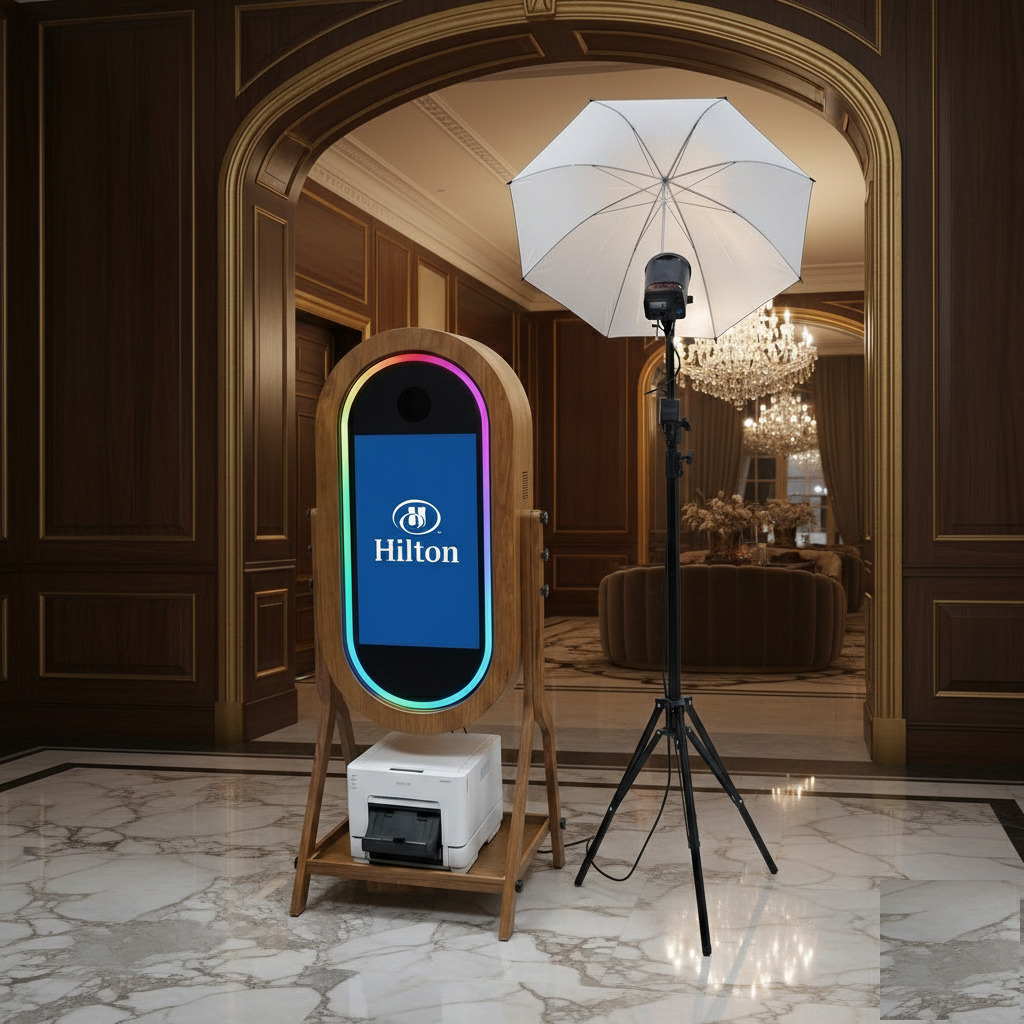 The Wooden Magic Mirror — Inside a luxury ballroom