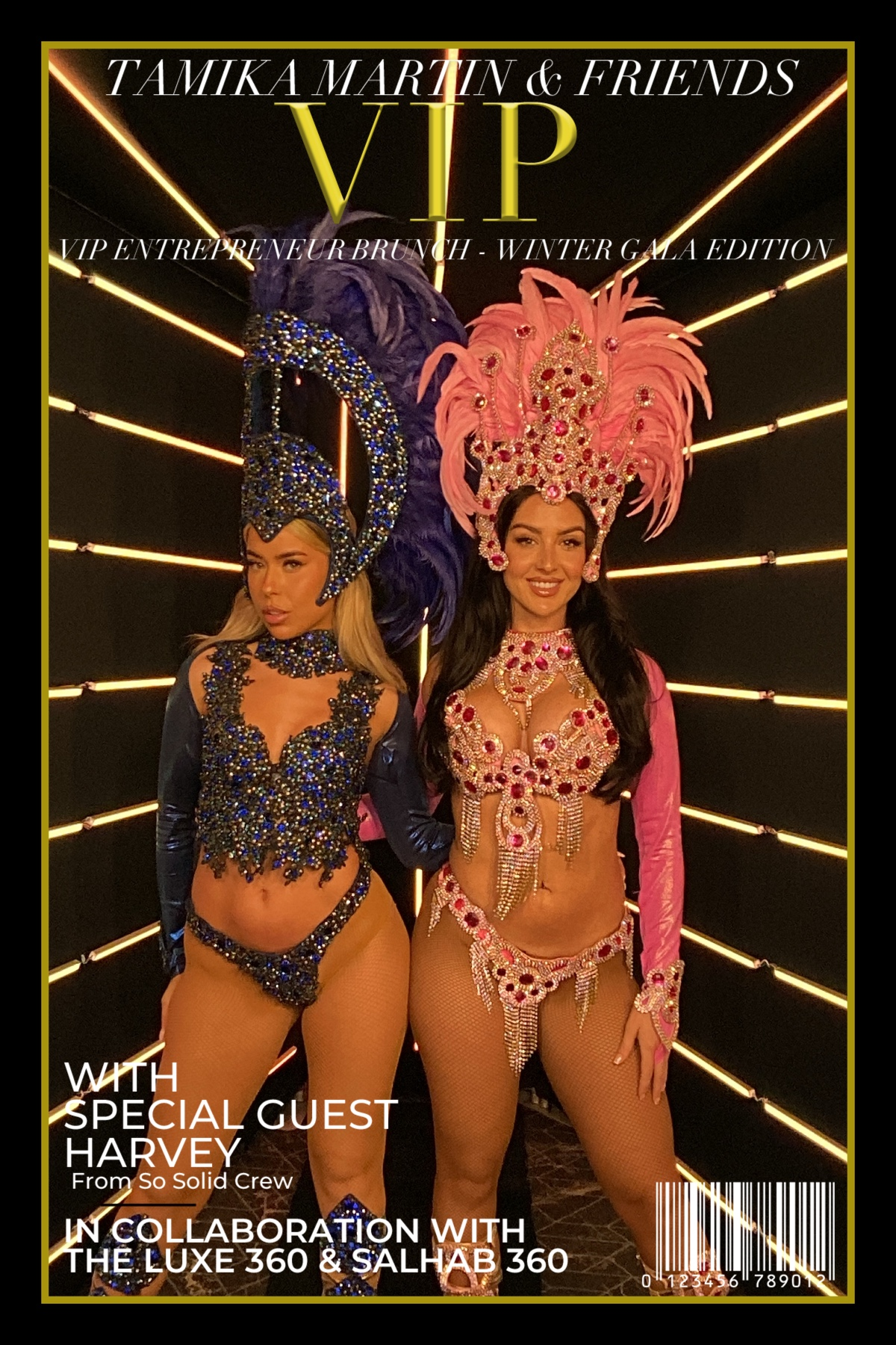 VIP brunch · Magazine cover