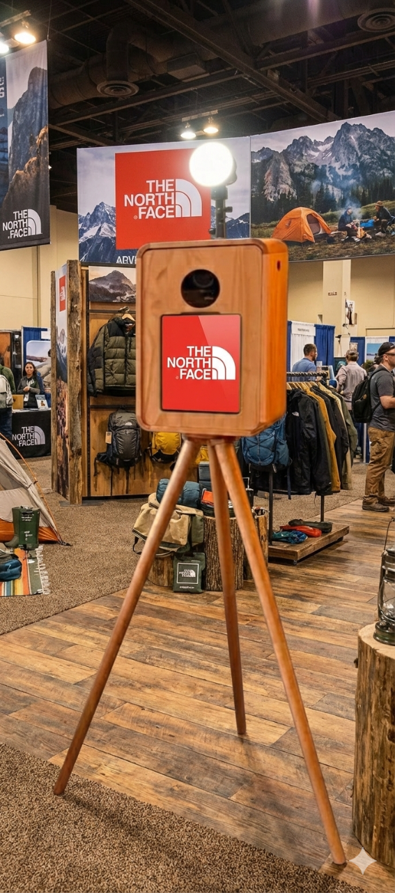 Wooden Vintage Photo Booth